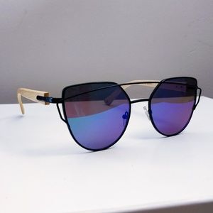 Blue/Purple Mirrored Sunglasses